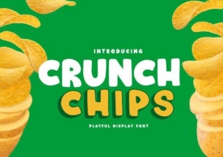Crunch Chips Font