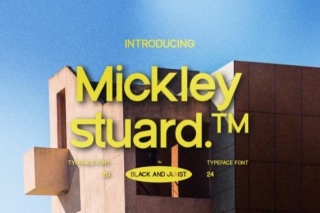 Mickley Stuard Font
