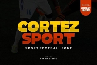 Cortez Sport Font