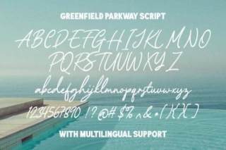 Greenfield Parkway Font Duo
