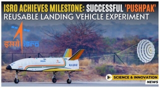 ISRO Achieves Milestone: Successful Pushpak Reusable Landing Vehicle Experiment