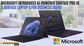 Microsoft Introduces AI-Powered Surface Pro 10 And Surface Laptop 6 For Business Users