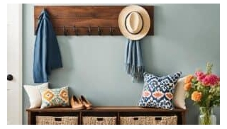 Optimize Entryway Space With A Shoe Bench