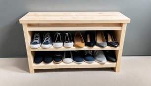 Maximize Space With A Shoe Storage Bench!
