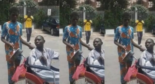 Able-bodied Man Who Disguises Himself As Crippled To Receive Money From Kind People Busted (Video)