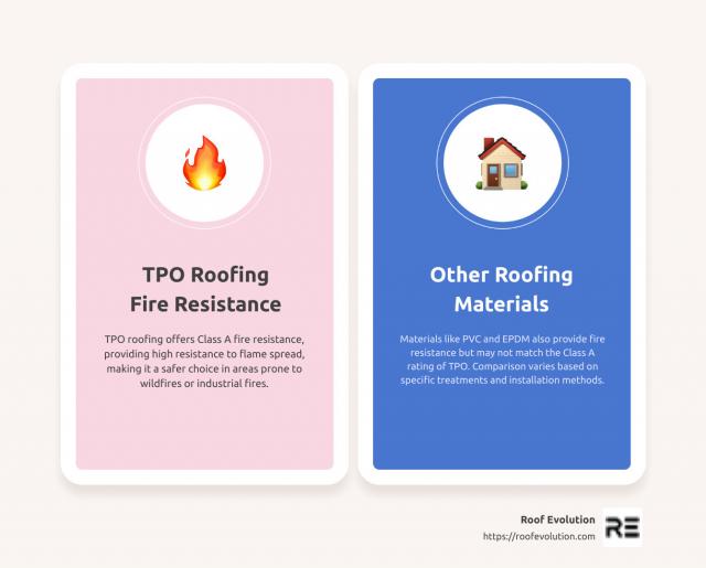 Everything You Need to Know About TPO Roofing Fire Resistance