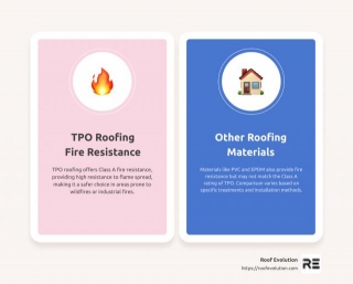 Everything You Need To Know About TPO Roofing Fire Resistance