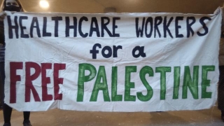 Health Care Workers Hold Vigil For Colleagues Martyred In Gaza