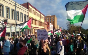 Victoria Marches for Palestine, Friday Night Edition