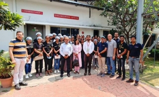 ISIEINDIA Students Gain Valuable Insights During Cosmo Films Industrial Visit
