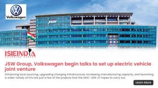 JSW Group, Volkswagen Begin Talks To Set Up Electric Vehicle Joint Venture