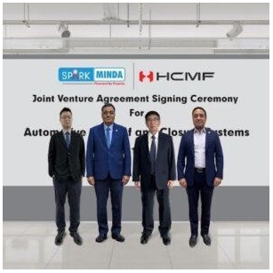 Minda Corporation Signs “Joint Venture Agreement” With HCMF For Automotive Sunroof Solutions And Closure Systems
