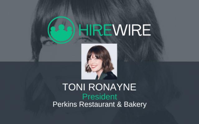 Toni Ronayne Appointed President of Perkins Restaurant & Bakery