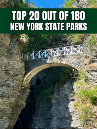 TOP 20 Out Of 180 New York State Parks