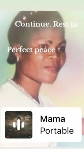 Singer Portable Remembers Late Mother, Shares Throwback Photo
