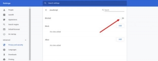 How To Enable Javascript Chrome