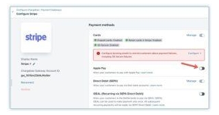 How To Enable Apple Pay In Stripe