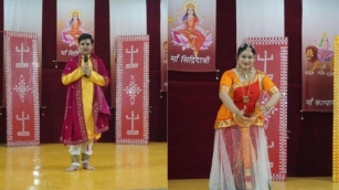 Ami Patel Of Shilp Maitri’s Show Of Shri Tribhuwan Maharaj