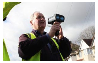 Harrow East MP Holds Community Roadwatch Speeding Session In Edgware