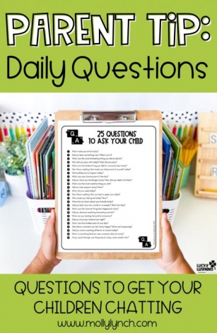 Parent Tip: 25 Questions To Ask Your Child