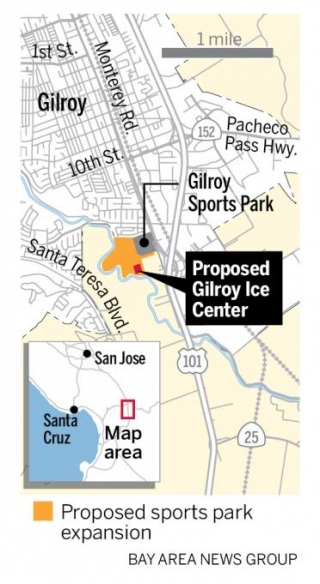 Design Unveiled For Huge Sharks Ice Skating Complex In Gilroy