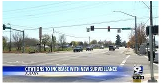 Albany, Oregon Traffic Citations To Rise Due To Enhanced Intersection Surveillance