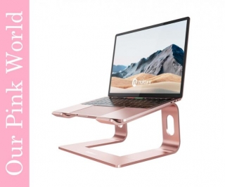 Pink Laptop Computer Stand.
