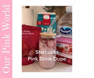 DIY: Starbucks Pink Drink Recipe.