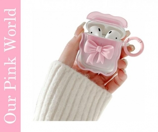 AirPods Case With Cute 3D Bow Design.