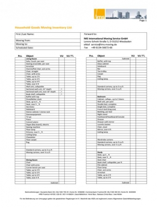 Unlock The Secrets Of Effortless Moving: Discover The Ultimate Printable Inventory List
