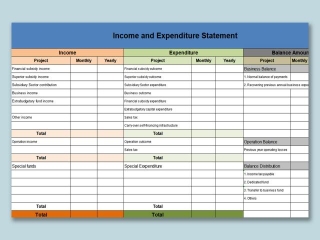 Best Excel Templates For Income Statements
