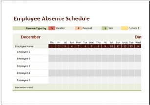 Unveiling The Power Of Employee Absence Schedules In Excel: Insights And Discoveries