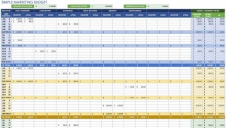 Flexible Excel Templates For Marketing Budgets: Streamlining Your Financial Planning