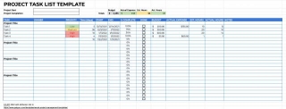 Convenient Excel Templates For Task Management