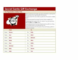 Unveiling The Secrets Of Secret Santa: Game-Changing Excel Templates Revealed