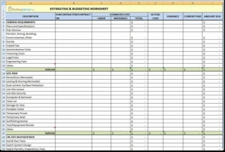 Unleash The Power Of Home Construction Spreadsheets: Discover Efficiency And Control