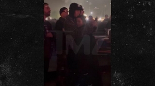 Kourtney Kardashian & Travis Barker Enjoy Date Night At Punk Festival