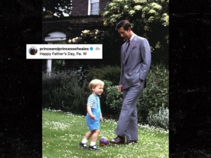 Prince William Shares Throwback Photo Of King Charles For Father’s Day