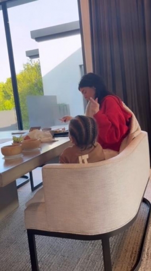 Kylie Jenner Belts Out The Alphabet As She Sings With Son Aire, 2, In Kitchen And Fans Beg Star ‘release A Kids Album!’