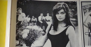 EARLY PUBLICITY FOR BARBARA STEELE