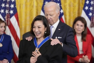 Michelle Yeoh Receives The Coveted Presidential Medal Of Freedom!