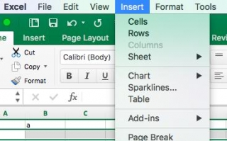 How To Insert A Row On An Excel Spreadsheet