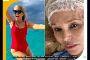 Why Christie Brinkley Show Scares To Her Kids To Use Sunscreen