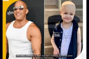 Van Diesel Turned Reality A Boy Fantasy Battling With Leukemia