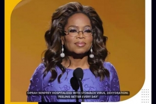 Oprah Misses Book Club Announcement Due To Stomach Virus, Hospitalization
