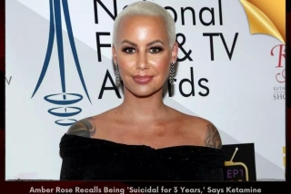 Amber Rose Recalls Being 'Suicidal For 3 Years,' Says Ketamine Therapy Is The 'Only Thing That Saved My Life'