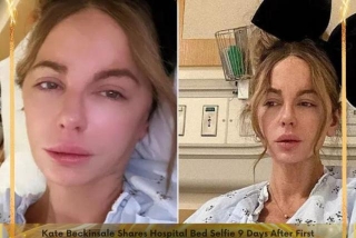 Kate Beckinsale Shares Hospital Bed Selfie 9 Days After First Revealing Treatment