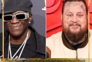 Flavor Flav Says Anyone Bullying Jelly Roll About His Weight Should 'Take A Step Back And Judge Yourself'