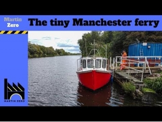 The Hulmes Ferry: A Tiny Passenger Ferry Across The Manchester Ship Canal