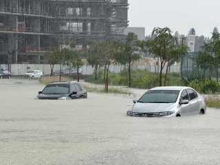 Photos: Dubai Reels From Flood Chaos As Record Rains Lash UAE